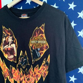 ハーレーダビッドソン(Harley Davidson)のUSA古着 ハーレーダビッドソン Tシャツ(Tシャツ/カットソー(半袖/袖なし))