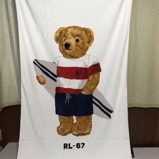 POLO BEAR　大判バスタオル　ブランケット　タオル　USA製