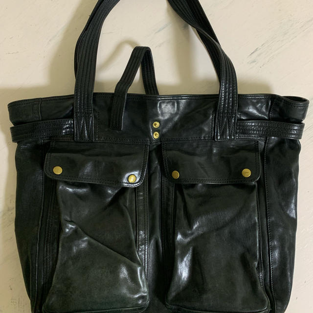 ポーター レザー トートバッグ PORTER HORSEMAN TOTE BAG馬革裏