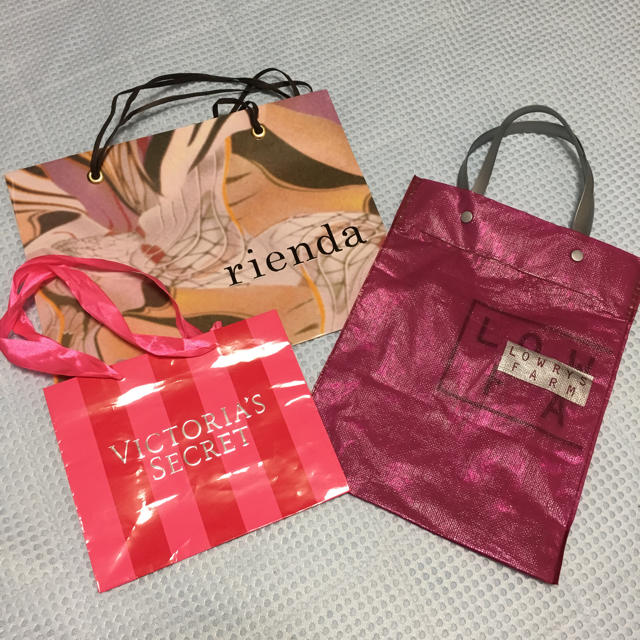rienda(リエンダ)のショップ袋セット レディースのバッグ(ショップ袋)の商品写真