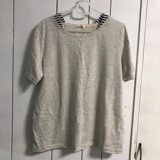 シマムラ(しまむら)のinnoc シンプル 半袖 カットソー  Tシャツ 3L 大きいサイズ(Tシャツ(半袖/袖なし))