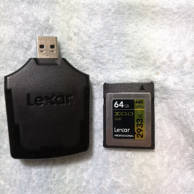 Lexar - Lexar XQDカード64GB XQD用USBリーダーの通販 by hameln ...