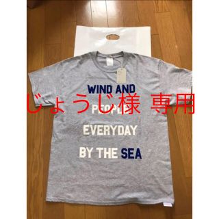 シュプリーム(Supreme)のじょうじ様専用 新品未使用WIND AND SEA  T-SHIRT グレー  (Tシャツ/カットソー(半袖/袖なし))