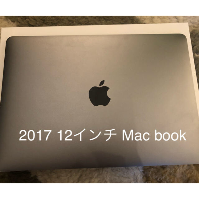 Mac book  12インチ 2017年モデル Space GrayノートPC