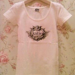 ケイティー(Katie)のkatie☆ANGELLOGOTシャツ(Tシャツ(半袖/袖なし))