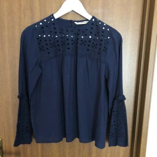 ザラ(ZARA)の美品！ZARAトップス(カットソー(半袖/袖なし))