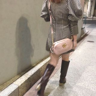 グッチ(Gucci)のGUCCI♡vintageピンクショルダーバック(ショルダーバッグ)