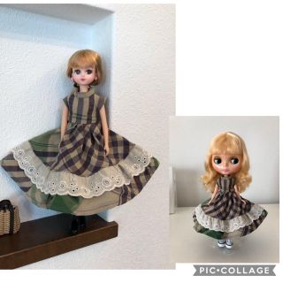 (訳ありです)ブライス リカちゃん ナチュラルワンピース(その他)