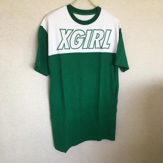 エックスガール(X-girl)のX-girl  Tシャツワンピ(ひざ丈ワンピース)