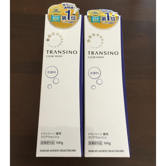 TRANSINO(トランシーノ)のトランシーノ クリアウォッシュ 洗顔料 2個セット コスメ/美容のスキンケア/基礎化粧品(洗顔料)の商品写真
