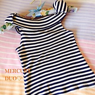 マーキュリーデュオ(MERCURYDUO)のデュオ オフショルトップス♡(Tシャツ(半袖/袖なし))