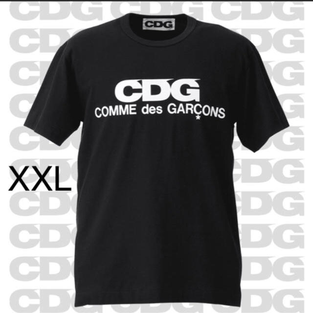 CDG Tシャツ コムデギャルソン XXL 黒 ブラック 1