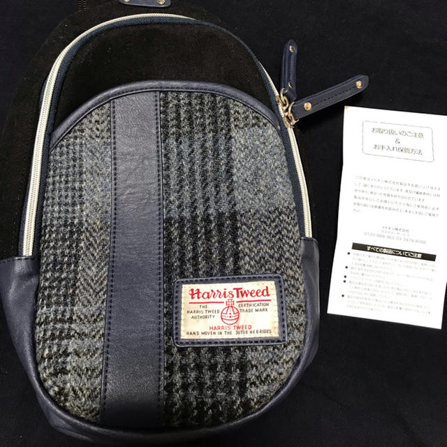 Harris Tweed(ハリスツイード)のハリスツイード ボディバッグ レディースのバッグ(ボディバッグ/ウエストポーチ)の商品写真