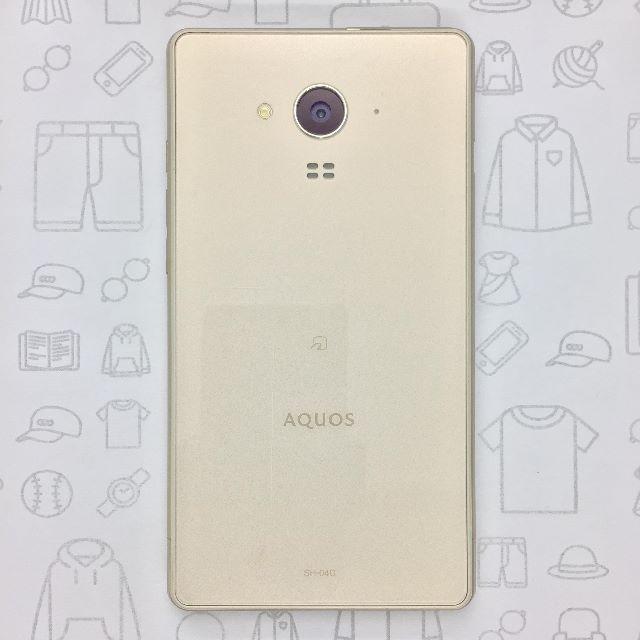 AQUOS(アクオス)の【ﾗｸﾏ公式】SH-04G 353361060085924 スマホ/家電/カメラのスマートフォン/携帯電話(スマートフォン本体)の商品写真