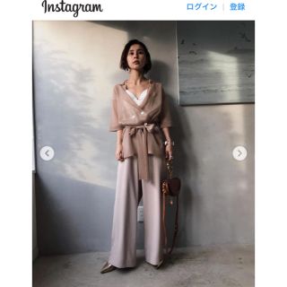 アメリヴィンテージ(Ameri VINTAGE)のアメリヴィンテージ新品未使用MEDI SARTORIA KNIT JACKET(シャツ/ブラウス(半袖/袖なし))