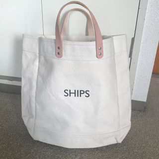 シップス(SHIPS)の新品 キャンバストート SHIPS(日用品/生活雑貨)