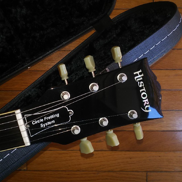 History レスポールエレキギターSH-LSV-FM  楽器のギター(エレキギター)の商品写真