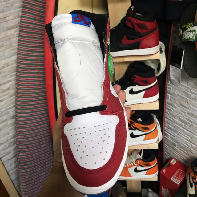 NIKE(ナイキ)のAIR JORDAN 1スパイダーマン メンズの靴/シューズ(スニーカー)の商品写真