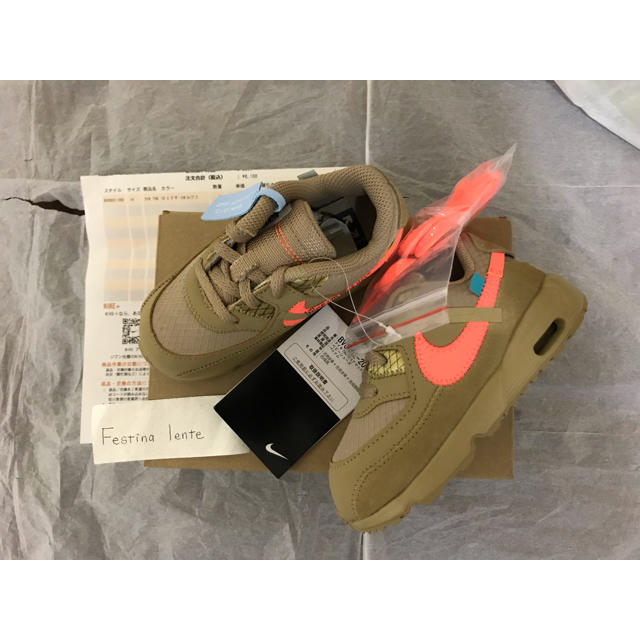 早い者勝ち!the10 NIKE AIR MAX 90 BT off-white enot.in.ua