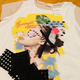 バーニーズニューヨーク(BARNEYS NEW YORK)のＢARNEYS NEWYORKおしゃれTシャツ🧡(Tシャツ(半袖/袖なし))