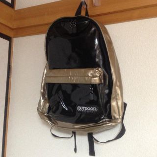 アウトドア(OUTDOOR)の♡OUTDOOR Gold×Black♡(リュック/バックパック)