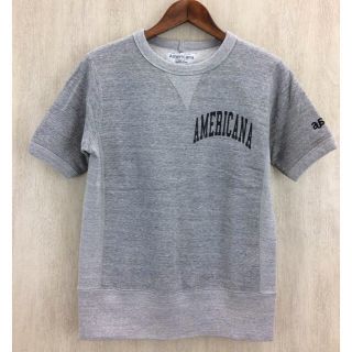 アメリカーナ(AMERICANA)のアメリカーナ 半袖スウェットTシャツ グレー(トレーナー/スウェット)