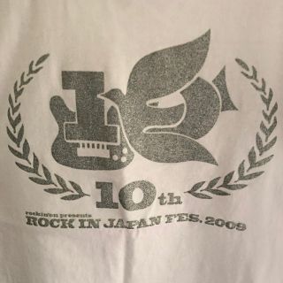 ROCK IN JAPAN 2009＊10th記念T(Tシャツ(半袖/袖なし))