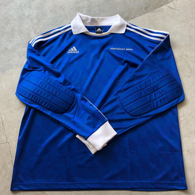 メンズGosha Rubchinskiy x Adidas サッカー キーパーシャツ