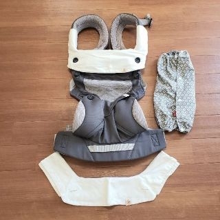 エルゴベビー(Ergobaby)のエルゴ　クールエア３６０　グレー(抱っこひも/おんぶひも)