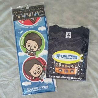 ホッカイドウニホンハムファイターズ(北海道日本ハムファイターズ)の日ハム Tシャツ(応援グッズ)