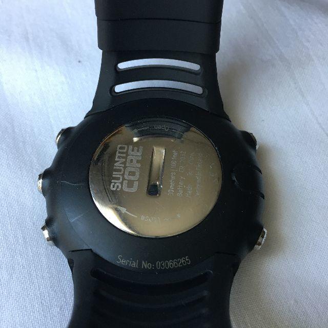 SUUNTO(スント)の【生産終了品】SUUNTO　CORE　Light Black  メンズの時計(腕時計(デジタル))の商品写真