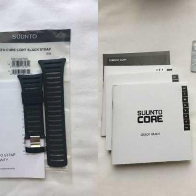 SUUNTO(スント)の【生産終了品】SUUNTO　CORE　Light Black  メンズの時計(腕時計(デジタル))の商品写真