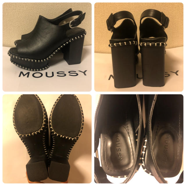 moussy - 超美品M♡MOUSSY wooden soleサボサンダル♡マウジー moussy - 超美品M♡MOUSSY wooden soleサボサンダル♡マウジー
