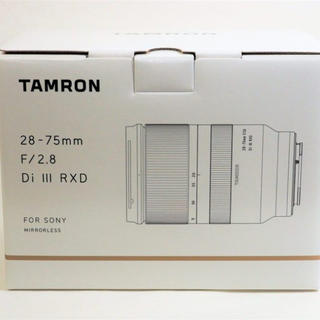 タムロン(TAMRON)のtamron 28-75mm f2.8 ソニー用 タムロン(レンズ(ズーム))