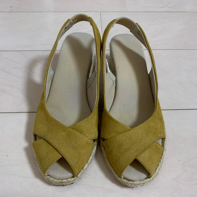 MUJI (無印良品)(ムジルシリョウヒン)の無印良品 サンダル ウェッジソール 23.5 レディースの靴/シューズ(サンダル)の商品写真