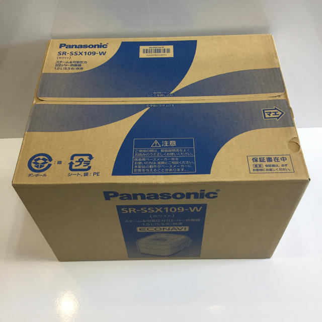 Panasonic -  mo.. IHジャー炊飯器 SR–VSX109-Wと同等品！
