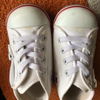 コンバース(CONVERSE)の白converse ★ 13.5(スニーカー)