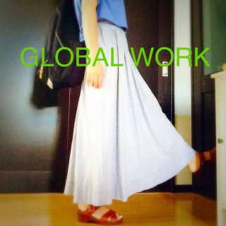 グローバルワーク(GLOBAL WORK)のGLOBALWORK ロングスカート(ロングスカート)