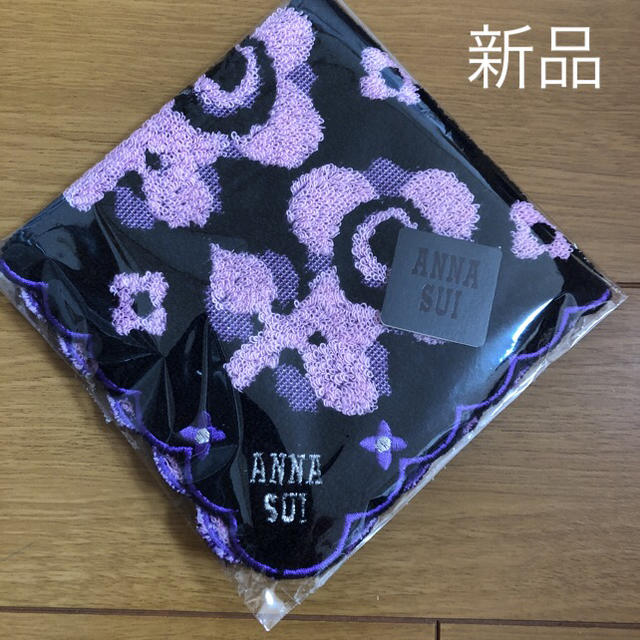 ANNA SUI(アナスイ)のアナスイタオルハンカチ新品 レディースのファッション小物(ハンカチ)の商品写真