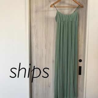 シップス(SHIPS)のships✳︎マキシ丈ワンピ♫(ロングワンピース/マキシワンピース)