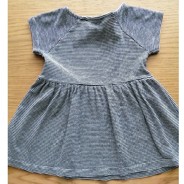 PETIT BATEAU(プチバトー)のプチバトー ワンピース 67cm 6m キッズ/ベビー/マタニティのベビー服(~85cm)(ワンピース)の商品写真