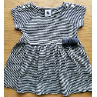 プチバトー(PETIT BATEAU)のプチバトー ワンピース 67cm 6m(ワンピース)