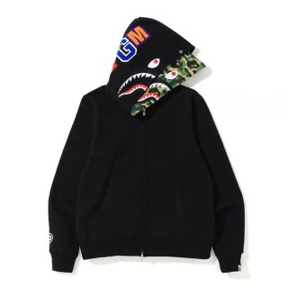 アベイシングエイプ(A BATHING APE)のABC SHARK FULL ZIP DOUBLE HOODIE (パーカー)