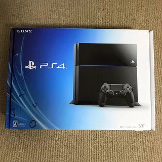 プレイステーション4(PlayStation4)の【動作良好・送料無料】PS4本体(CUH-1000) 500GB(家庭用ゲーム機本体)