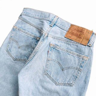 リーバイス(Levi's)の80s Levis リーバイス 501 USAハイウエストアイスウォッシュデニム(デニム/ジーンズ)