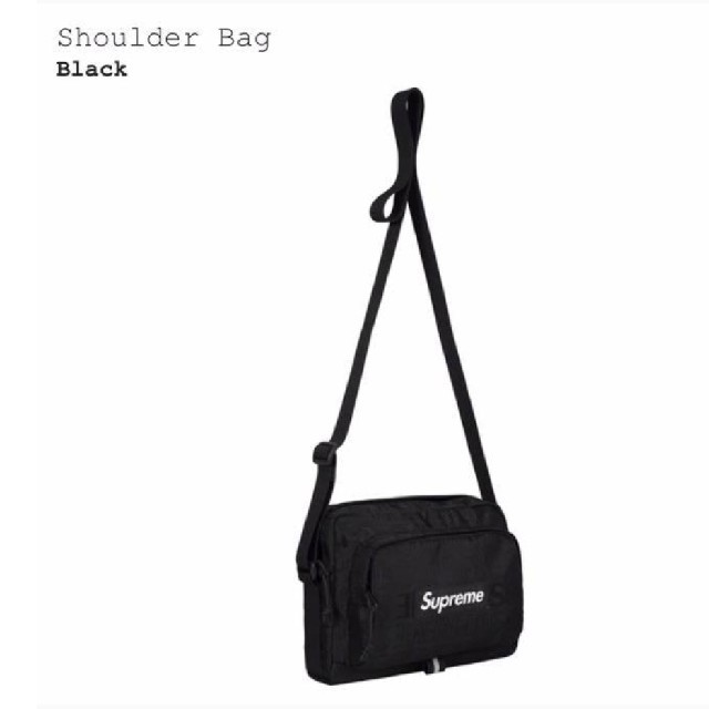19SS Supreme Shoulder Bag Blackのサムネイル