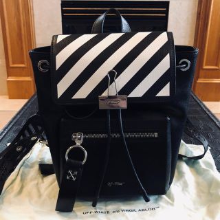 オフホワイト(OFF-WHITE)のとら様専用 オフホワイト Diag Binder バッグパック リュック(リュック/バックパック)