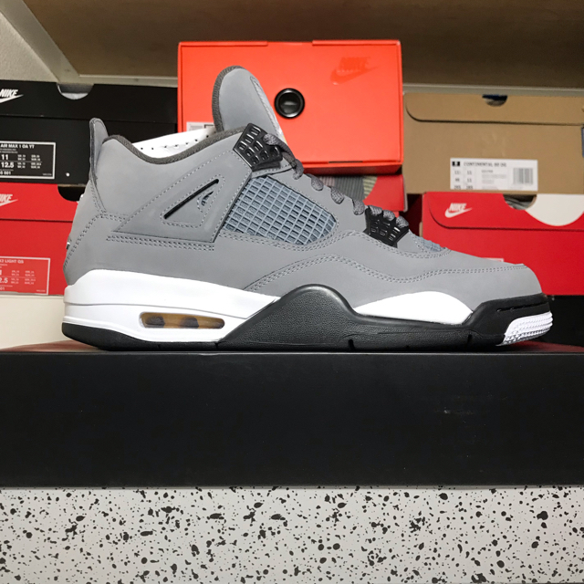 靴/シューズNike Air Jordan 4 Retro Cool Grey 29 cm