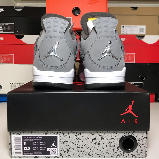 Nike Air Jordan 4 Retro Cool Grey 29 cm