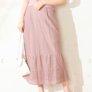 ナチュラルクチュール(natural couture)のナチュラルクチュール スカートpink 🍓(ひざ丈スカート)